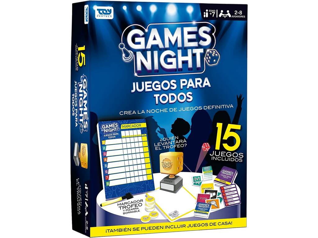 Games Night Jogos Para Todos Toy Partner 20551