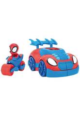 Spiderman Marvel Spidey and His Amazing Friends Lanzatelarañas 2 en 1 Jazwares SNF0113