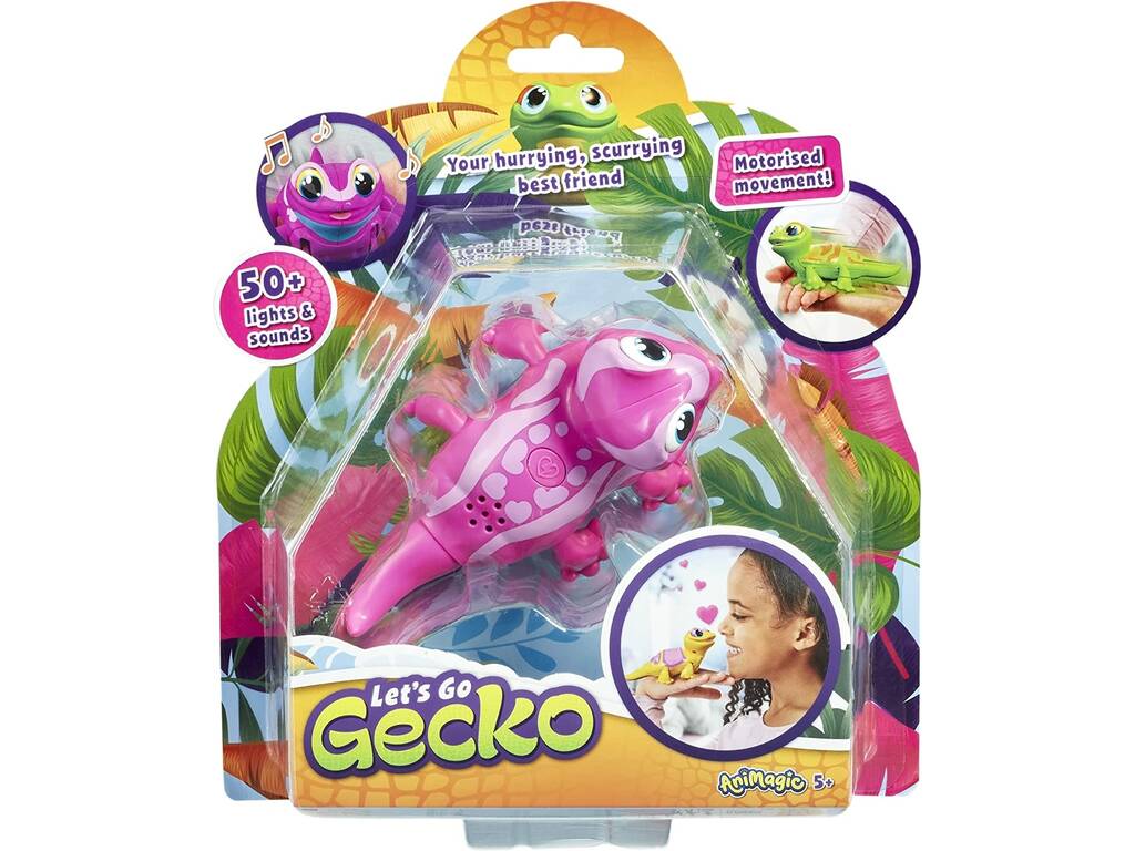 Animagic Mi Gecko Rosa Goliath 926020