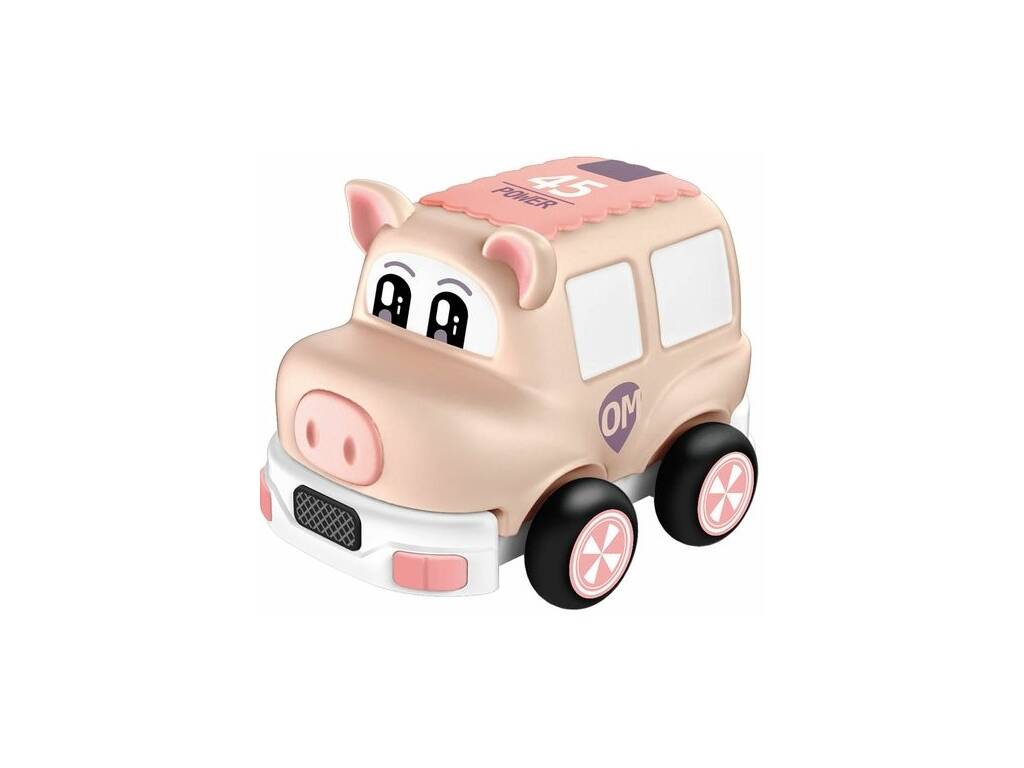 Funkgesteuerte Kinderauto. Schweinchen