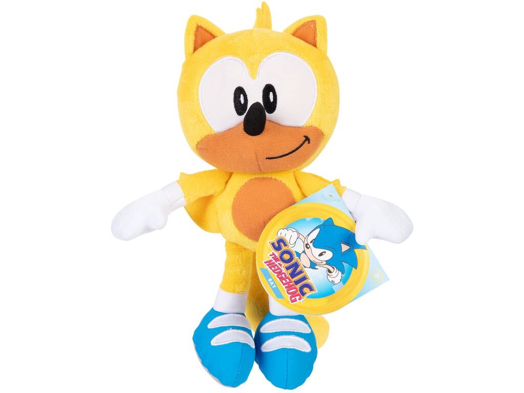 Sonic The Hedgehog Peluche Ray 22 cm. Jakks 414484