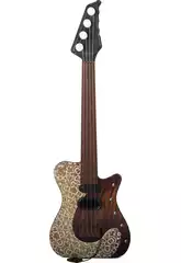 Guitare rock 42 cm. Marron