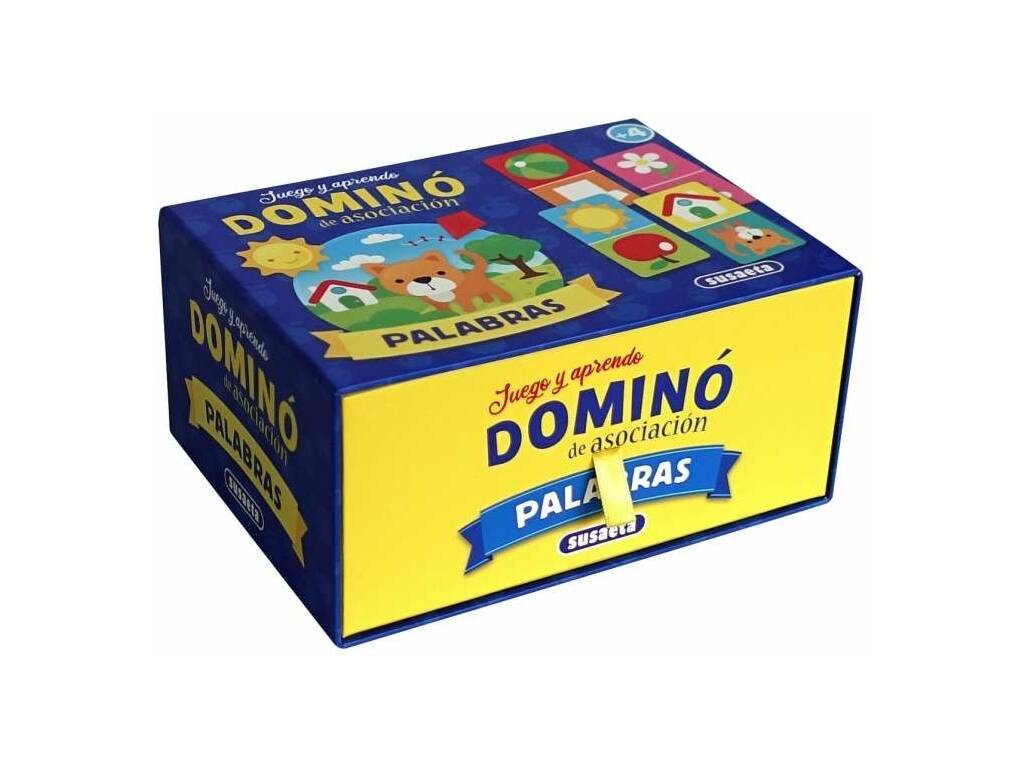 Ich spiele und lerne Assoziations-Domino-Wörter von Susaeta S3504001