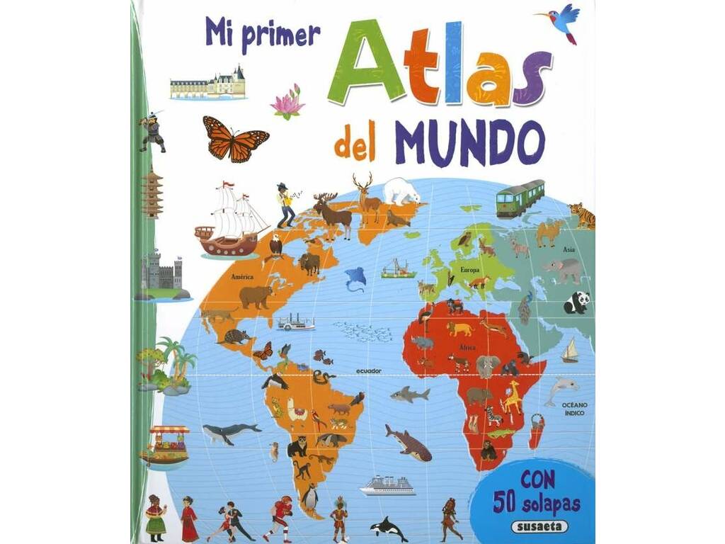 Mi Primer Atlas del Mundo de Susaeta S5165999