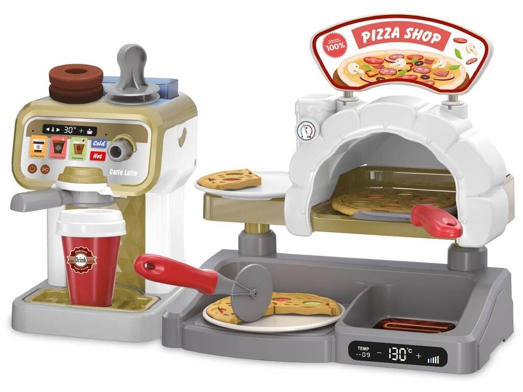Pizzeria-, Ofen- und Getränkeautomaten-Set