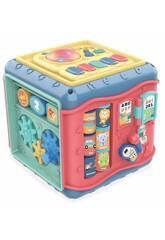 Cube multi-activités pour enfants avec lumières et sons