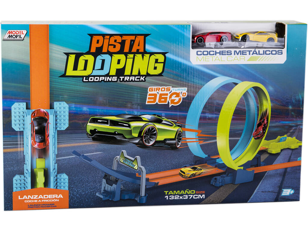 Looping Track Werfers mit 2 Autos