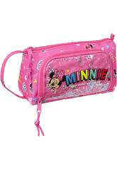 Trousse avec poche dépliable Minnie Mouse Lucky Safta 412212917