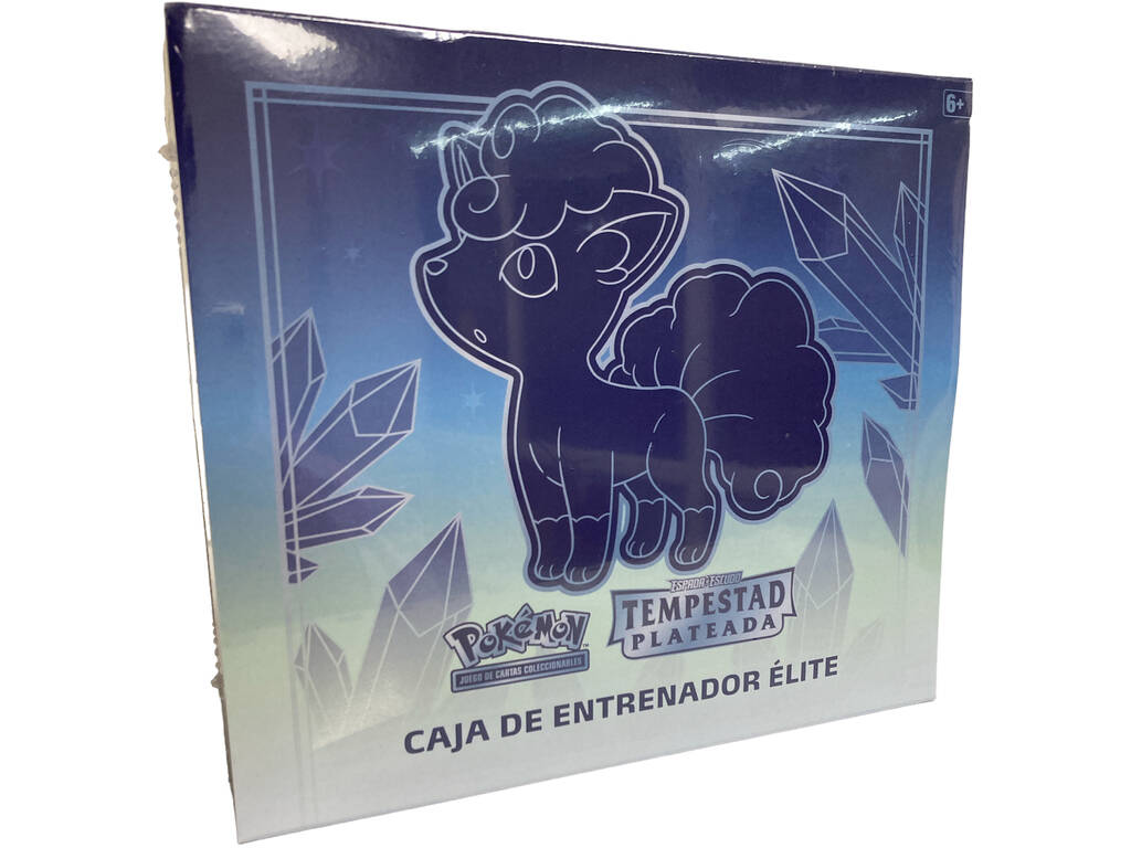 Pokémon TCG Caixa de Treinador Élite Espada e Escudo Tempestade de Prata Bandai PC50293