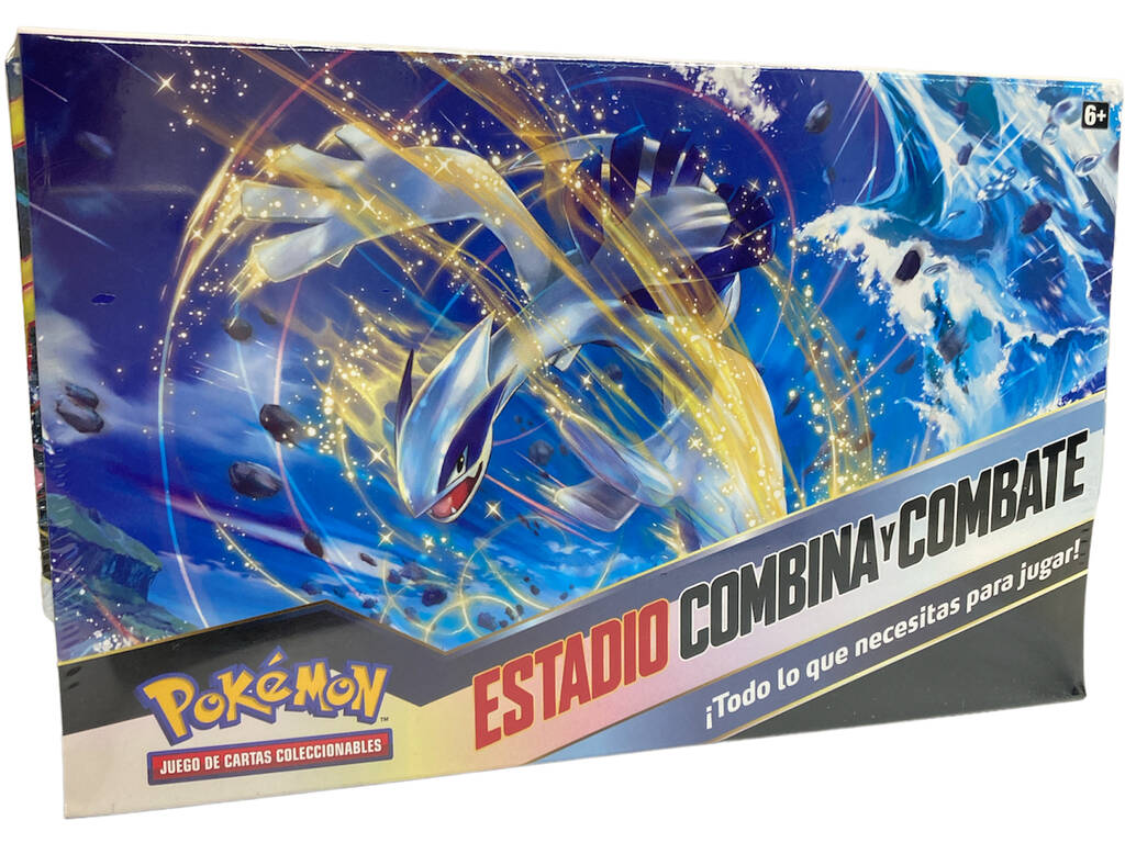 Pokémon TCG Espada y Escudo Tempestad Plateada Estadio Combina y Combate Bandai PC50341