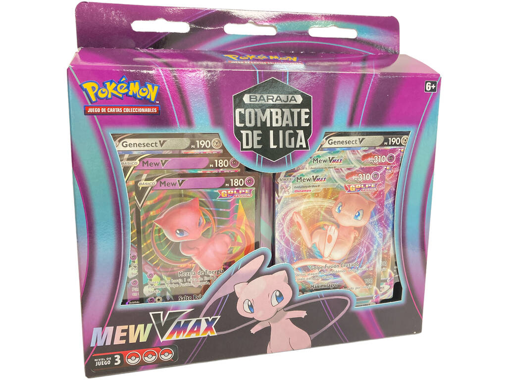 Pokémon TCG Baraja de Combate de Liga Mew VMax Bandai PC50334