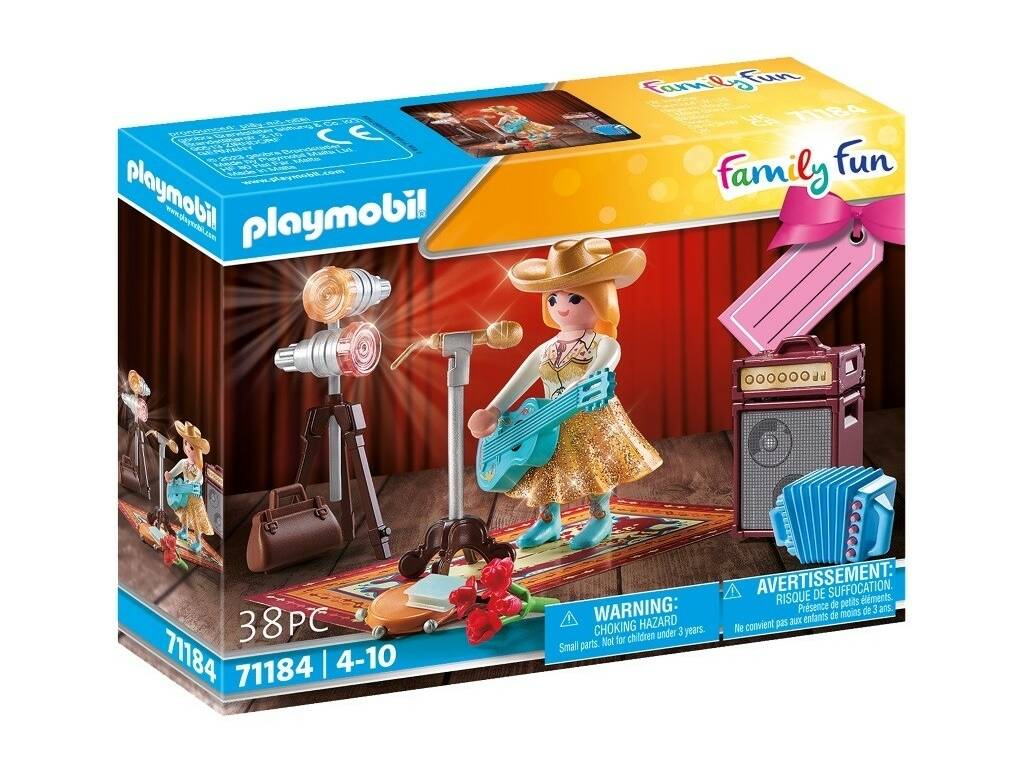 Playmobil Family Fun Chanteuse de musique country 71184