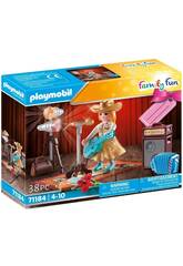 Playmobil Familie Country Musik Sänger 71184