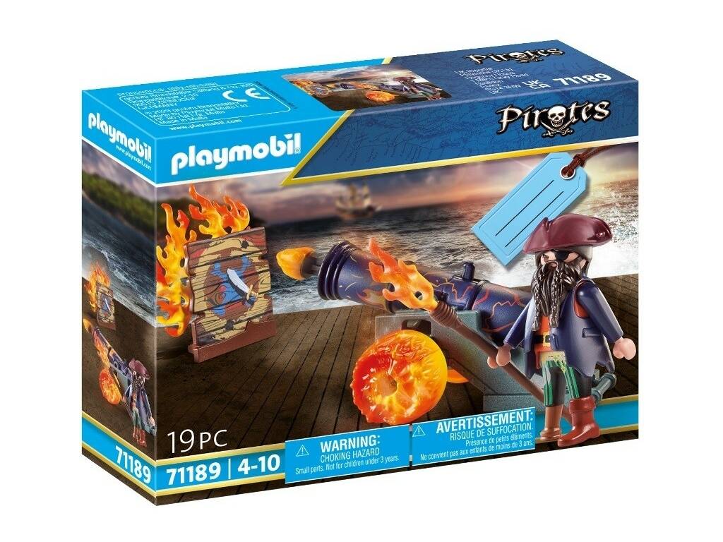 Playmobil Pirates Pirata con Cañon 71189