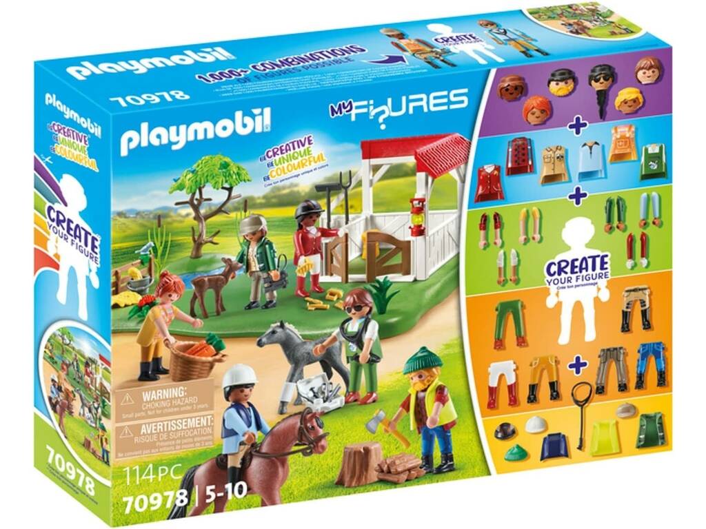 Playmobil My Figures Fazenda de Cavalo 70978