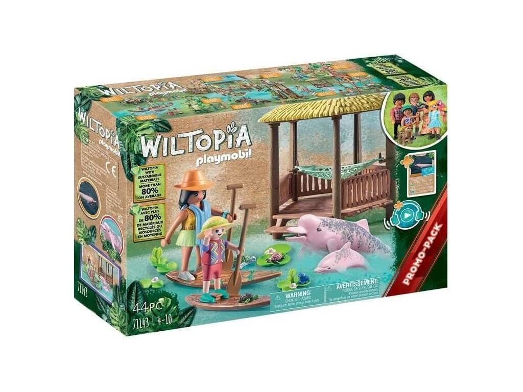 Playmobil Wiltopia Tour Remare con i Delfini di Rio 71143