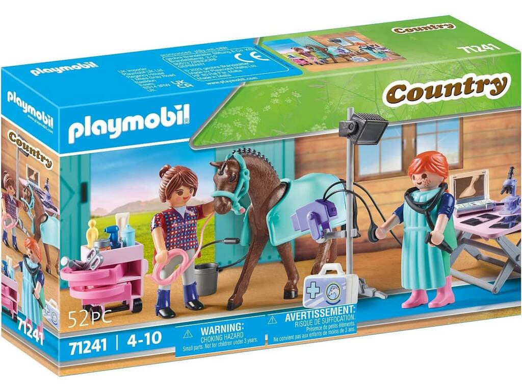 Playmobil Country Veterinario di cavalli 71241