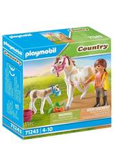 Playmobil Country: Cavalo com Potro