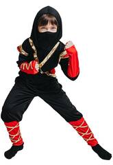 Ninja-Kostüm für Jungen Größe S