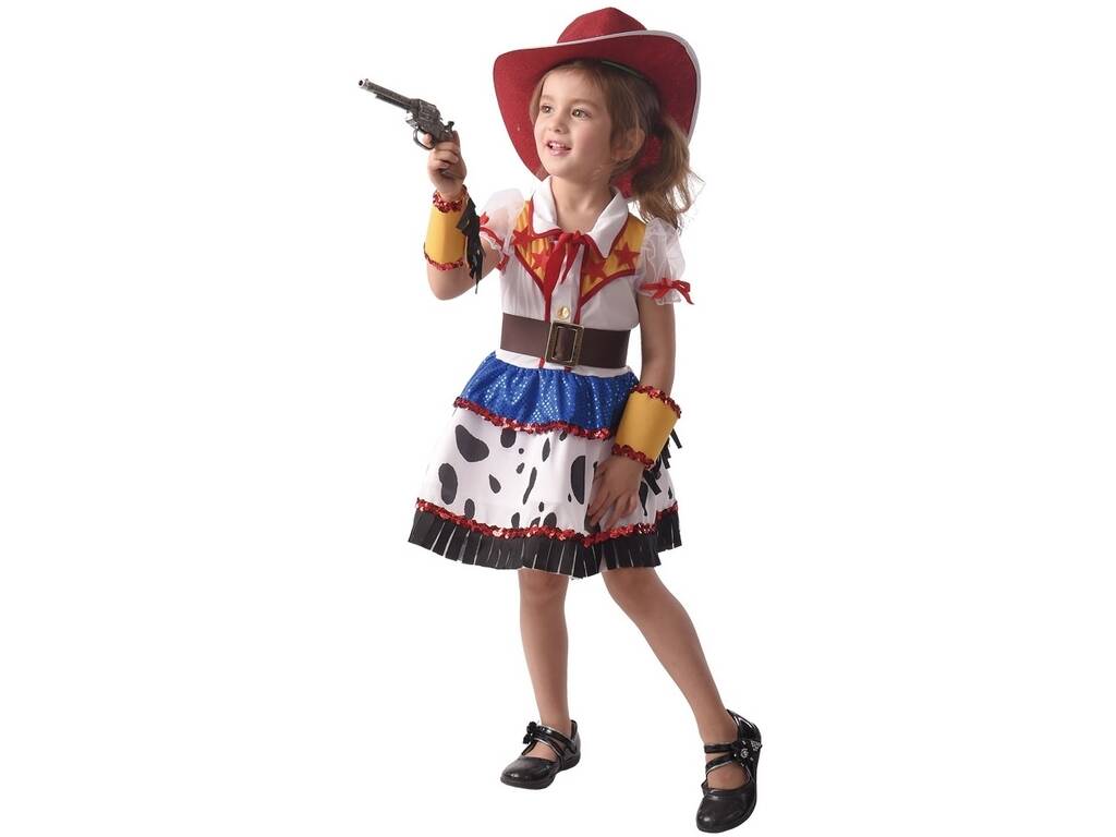 Costume Gilet Cowgirl Bebè Taglia S