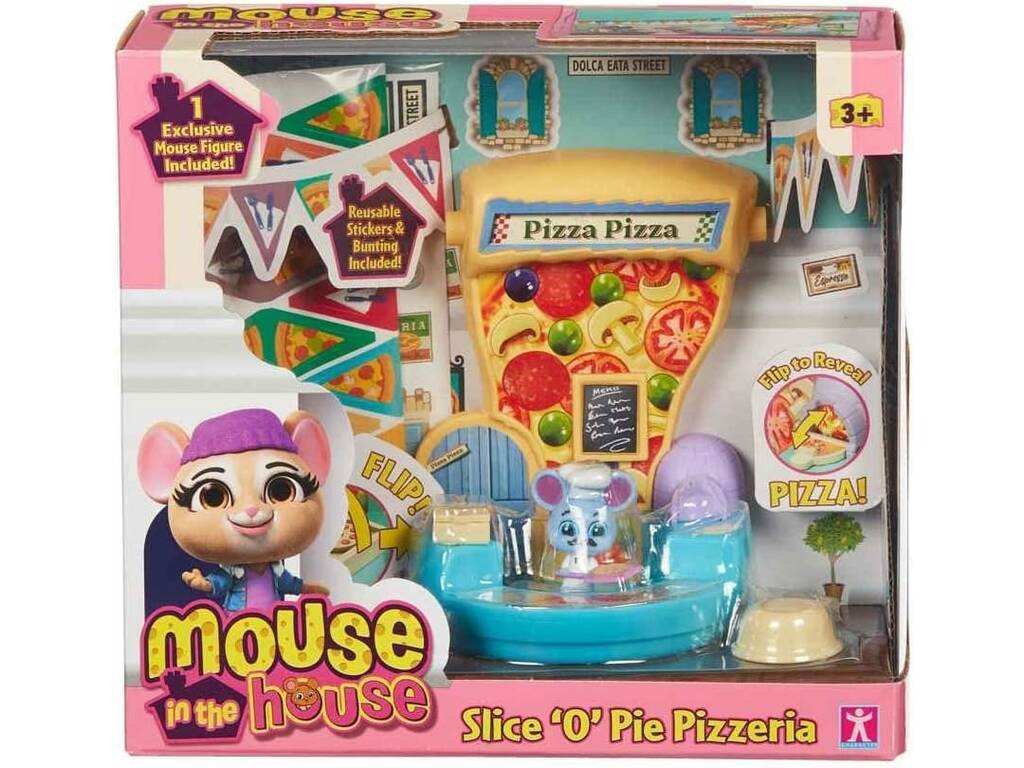 Mouse In The House La Pizzería De Regie de Bandai CO07392