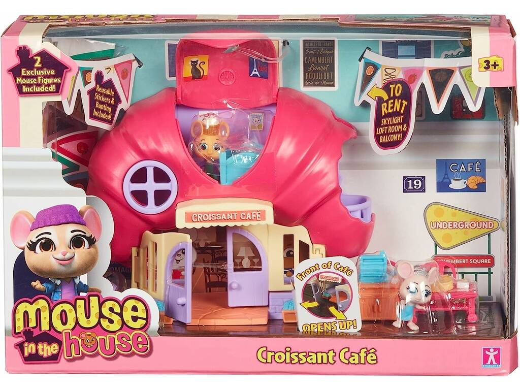 Mouse In The House Croissant Café de Bandai CO07394 