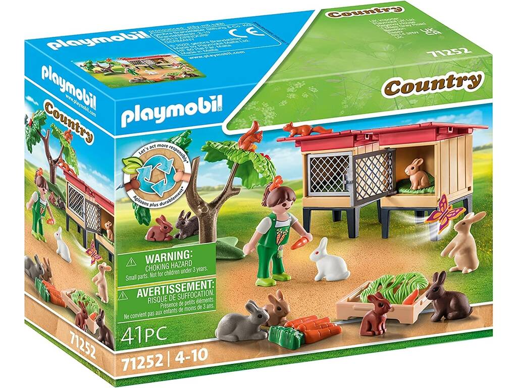 Playmobil Country Kaninchenstal 71252