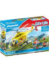 Playmobil 71203 Hélicoptère de sauvetage