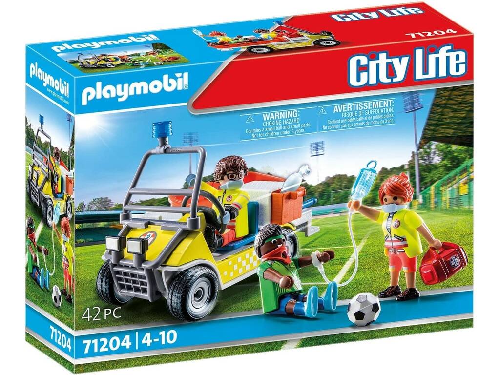 Playmobil City Life Voiture de Secours 71204 