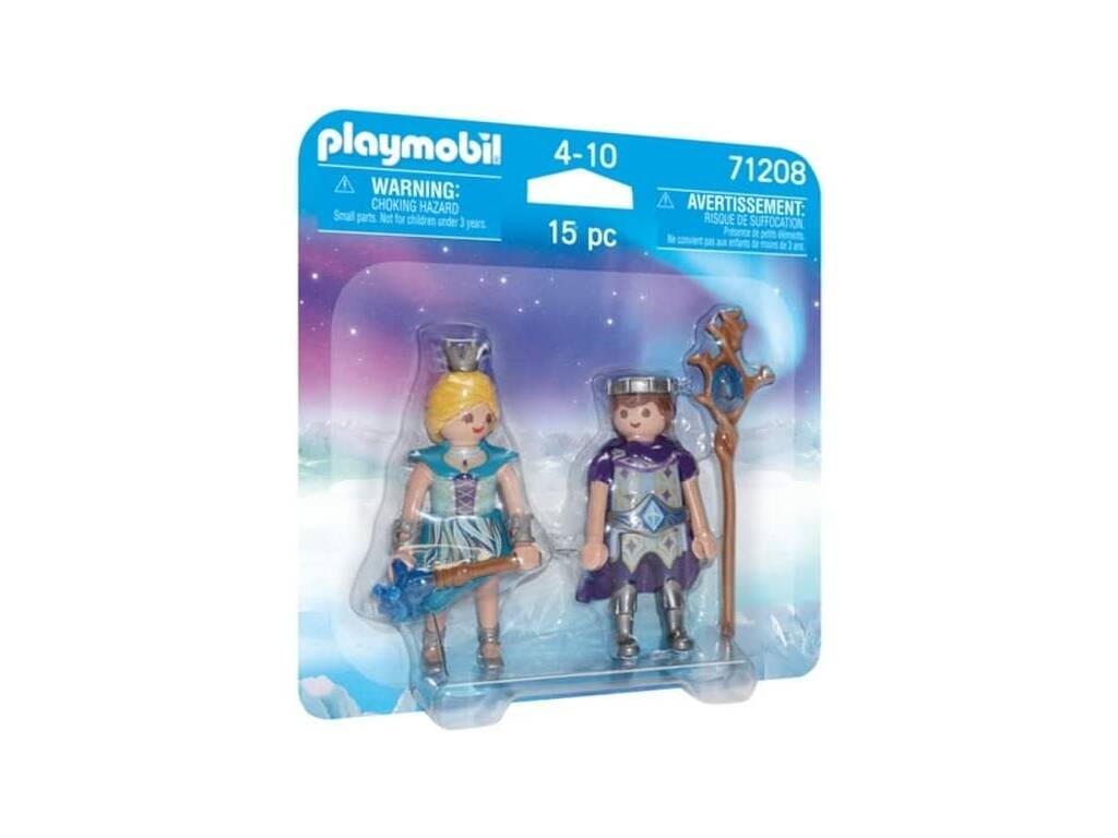 Playmobil Mondo Magico Duopack Principessa e Principe di Ghiaccio 71208