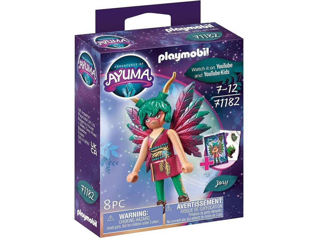 Playmobil Adventures Of Ayuma Knight Fairy Josy 71182