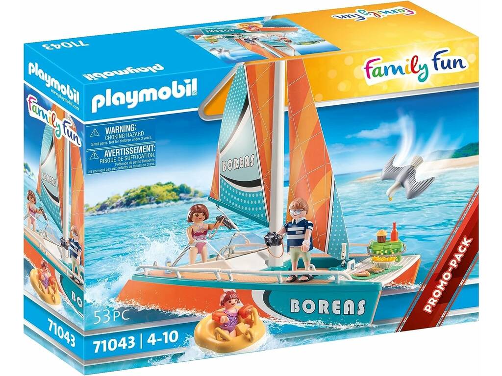 Playmobil Family Fun Catamarán de Playmobill 71043