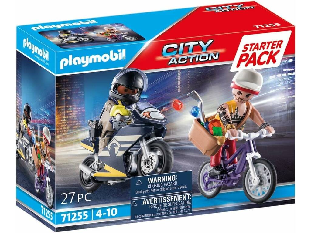 Playmobil Starter Pack Forze speciali e ladro 71255