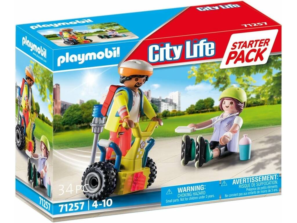 Playmobil Starter Pack Rescate con Balance Racer 71257