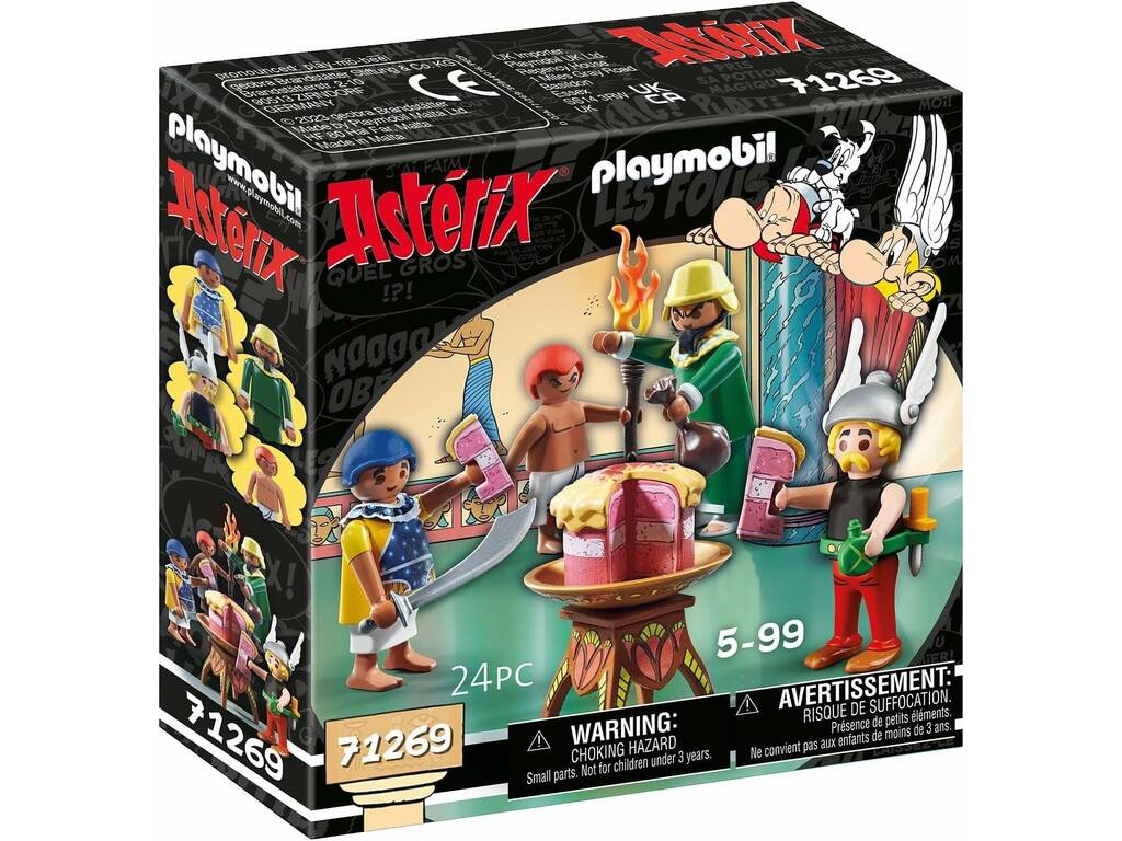 Playmobil Axteríx Paletabix und der Playmobil Poisoned Cake 71269
