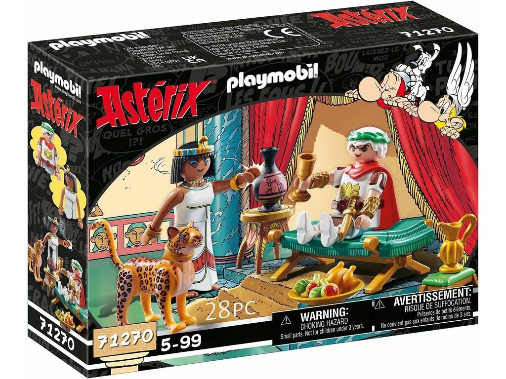 Playmobil Axterix César et Cléopâtre 71270