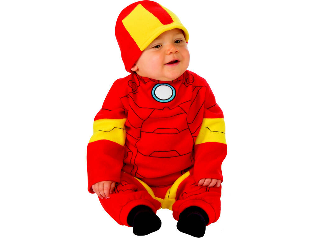 Costume bebé Iron Man Preschool T-NB Rubies 510360-NB