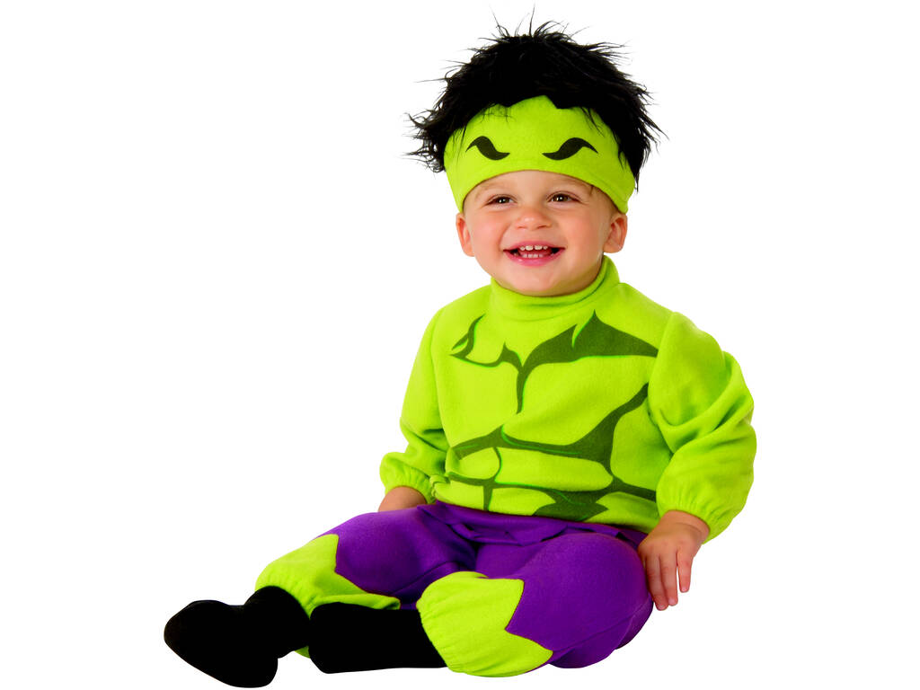 Traje Bebé Hulk Preschool T-NB Rubies 510357-NB