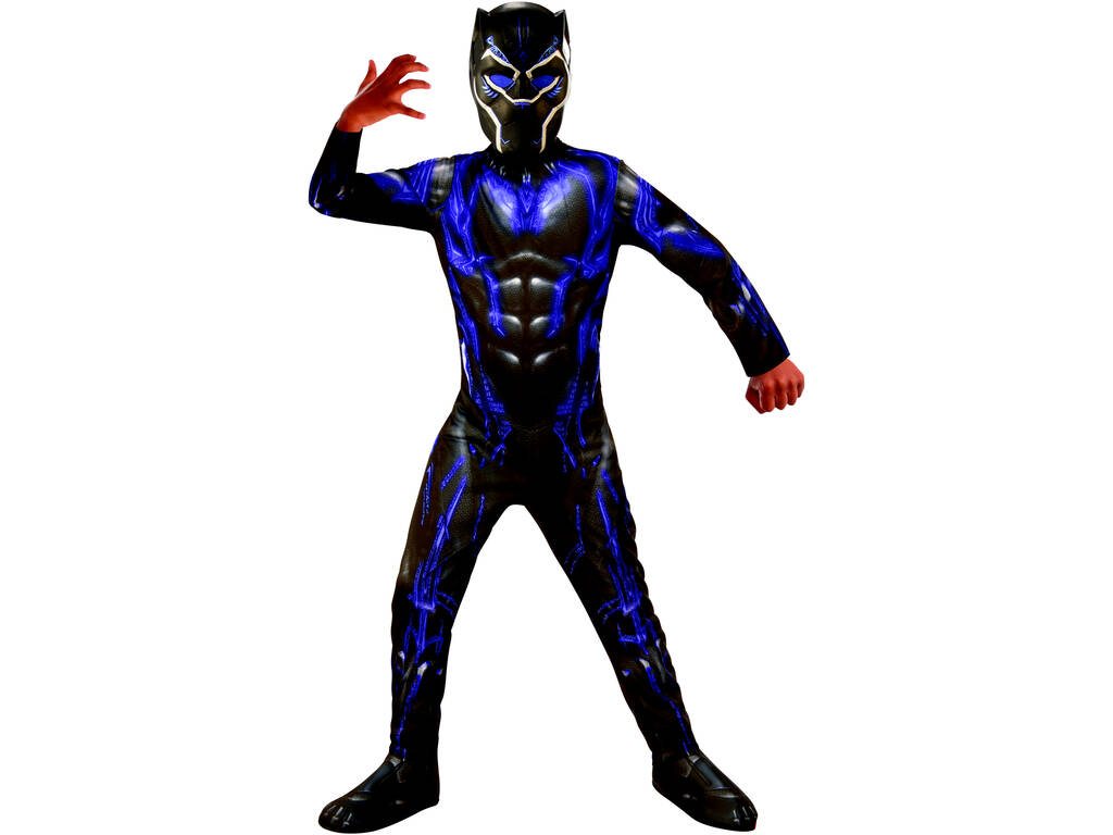 Black Panther Battle Endgame Kids Costume T-L Rubies 700658-L