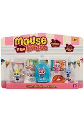 Mouse In The House Pack 5 Figurines Millie, Dash, Sugarlump, Squeaks et Flower de Bandai CO07707