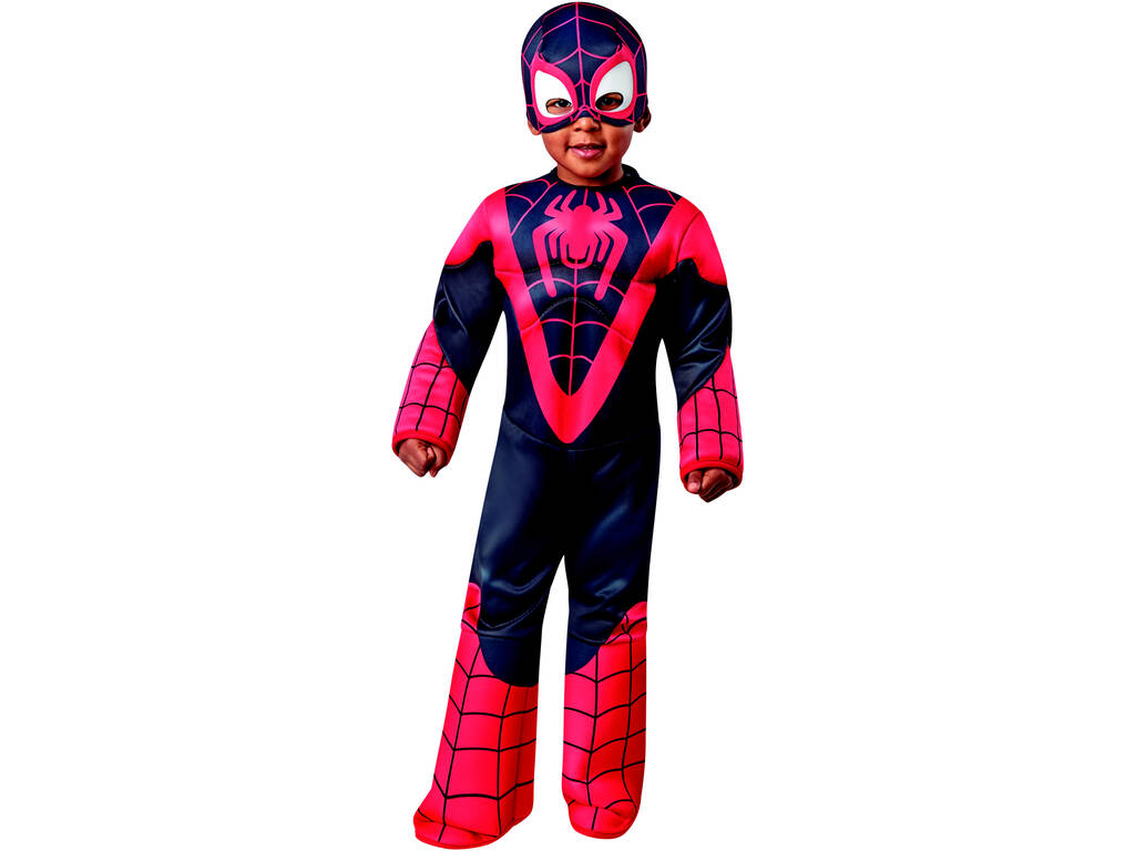 Miles Morales Preschool Spidey And His Amazing Friends T-XS Costume Rubies 702741-XS