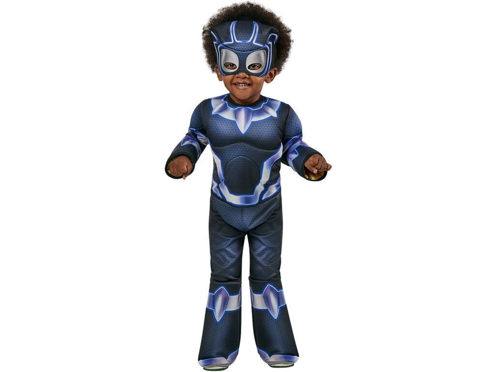 Traje Menino Black Panther Preschool Spidey And His Amazing Friends T-S Rubies 702738-S
