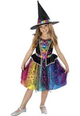 Costume per Bambina Barbie Strega Deluxe T-M Rubies 301622-M