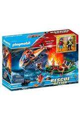 Playmobil Rescue Action Miso de Resgate Martimo 70491