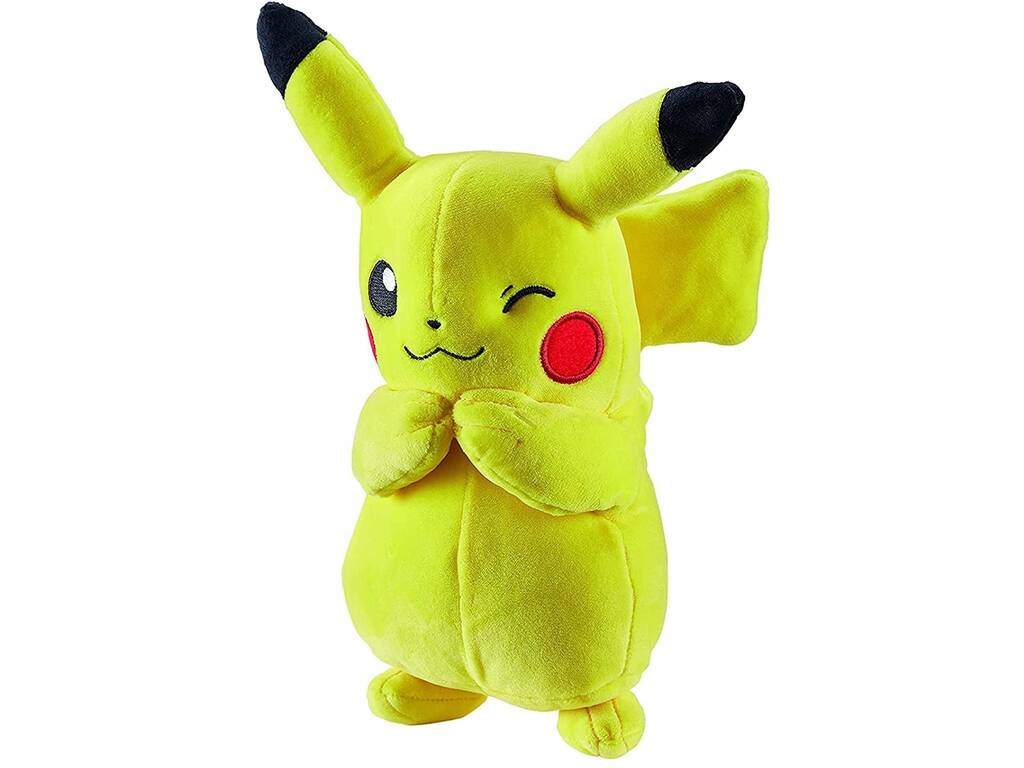 Acheter Pokémon Peluche Pikachu 22 cm Jazwares 95245 - Juguetilandia