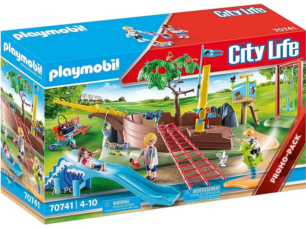 Playmobil City Life Parc d'aventure avec épave 70741