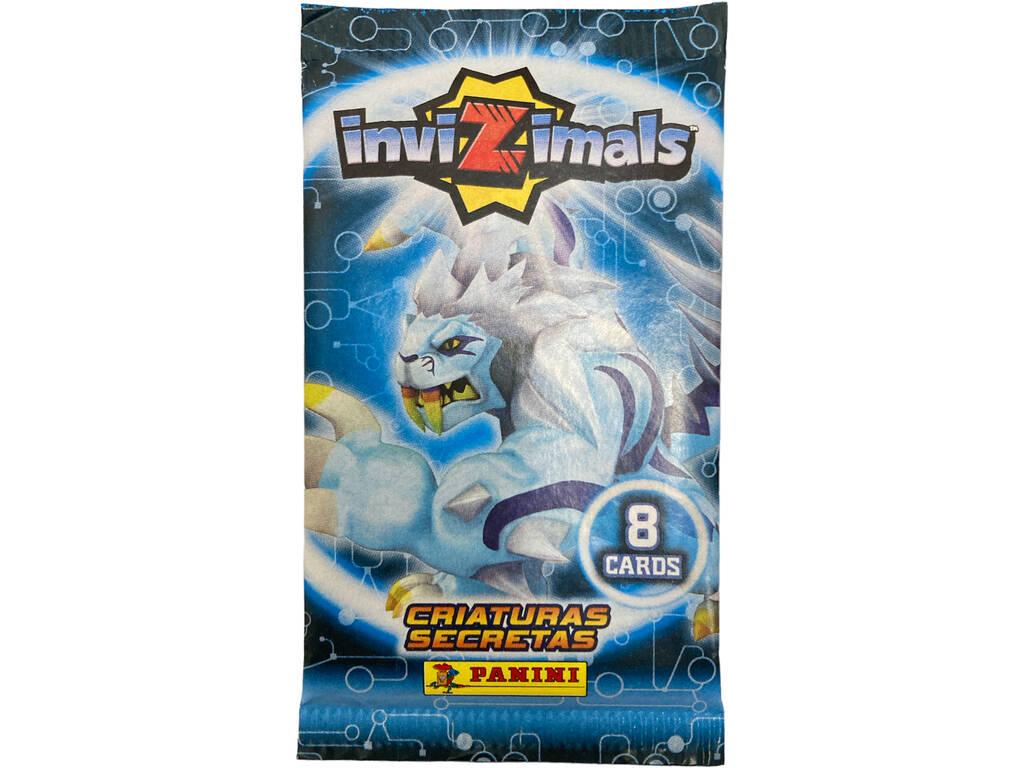 Invizimals Pack mit 8 Cards Secret Creatures Panini