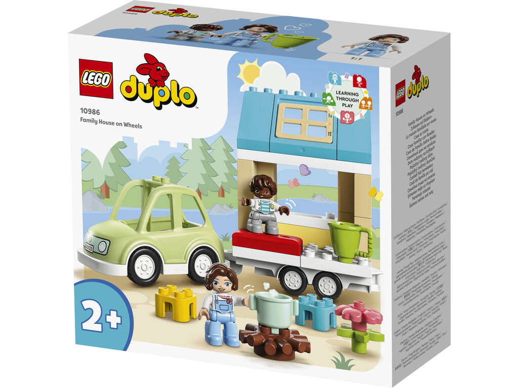 Lego Duplo Town Casa Familiare con Ruote Lego 10986