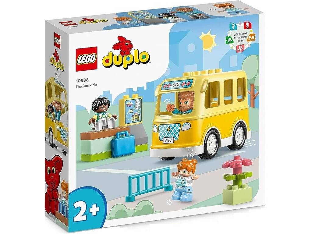 Lego Duplo Stadtbusfahrt 10988