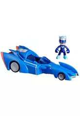 PJ Masks Súper Gato Móvil con Figura Hasbro F6213